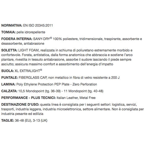 Scarpe di sicurezza Aptitude S3 SRC LighTech Cofra