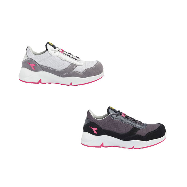 Scarpe antinfortunistiche donna  Athena Text Low S1PL FO SR ESD Diadora