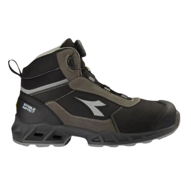 Scarpe antinfortunistiche Diadora Shark Stable Impact Leather Quick Mid S3S ESD
