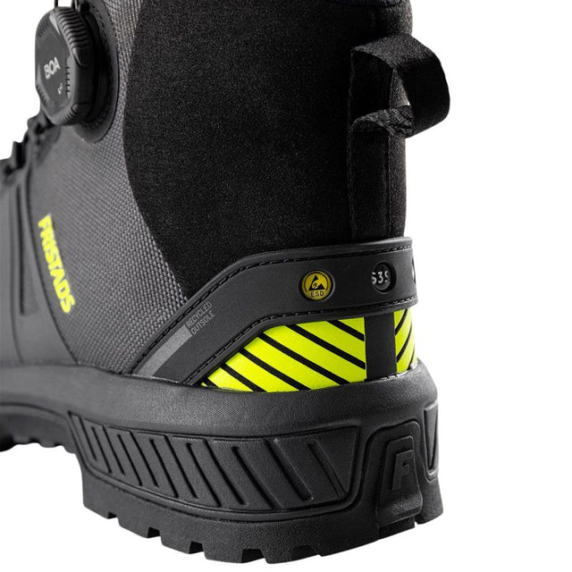 Scarpe antinfortunistiche Fristads ComfortStep Mid S3S ESD BOA SR FO LG SC HI CI HRO