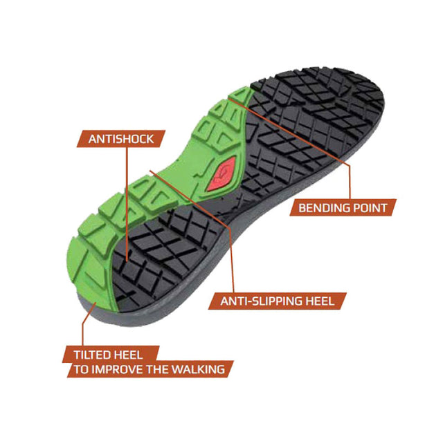 Scarpe di sicurezza alte Safari S3 CI WR HRO Giasco