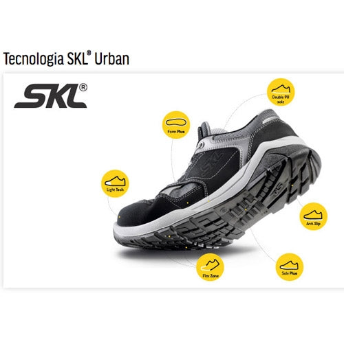 Scarpe antinfortunistiche Urban L5 S1P SRC Neri