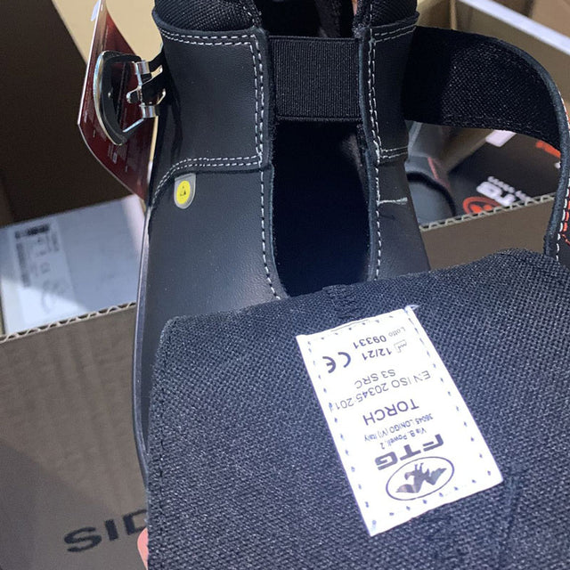 Scarpe da lavoro alte FTG Torch S3 SRC ESD