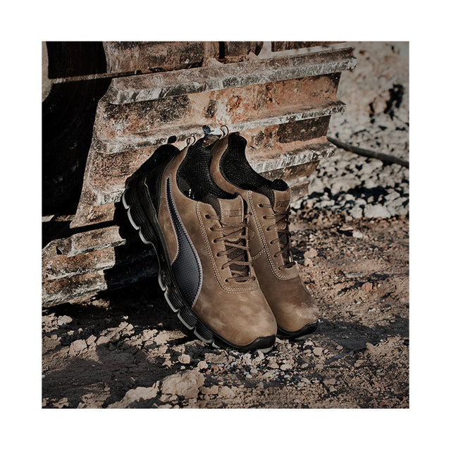 Scarpe antinfortunistiche Condor Brown Low S3 SRC ESD Puma