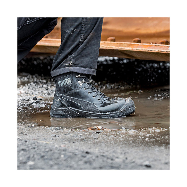 Scarpe antinfortunistiche alte Conquest BLK CTX High S3 SRC HRO WR Puma
