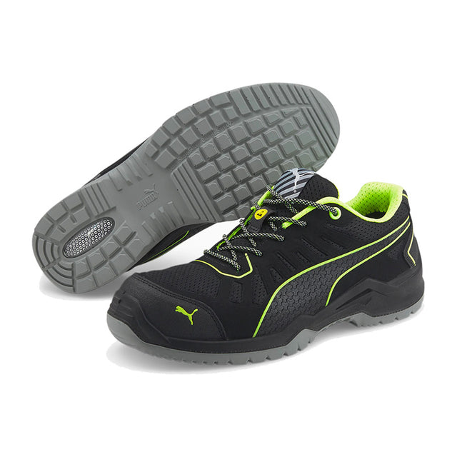 Scarpe di sicurezza Fuse TC Green Low S1P SRC ESD Puma