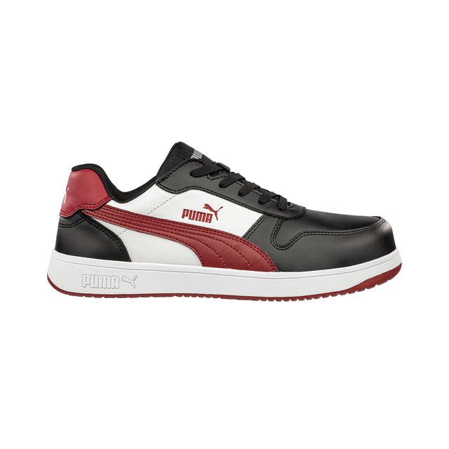Scarpe antinfortunistiche Frontcourt BLK/WHT/RED Low S3L ESD FO HRO SR Puma