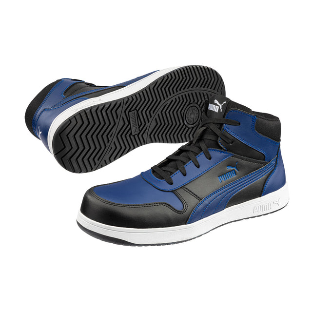 Scarpe alte antinfortunistiche Frontcourt Blue/BLK Mid S3L ESD FO HRO SR Puma