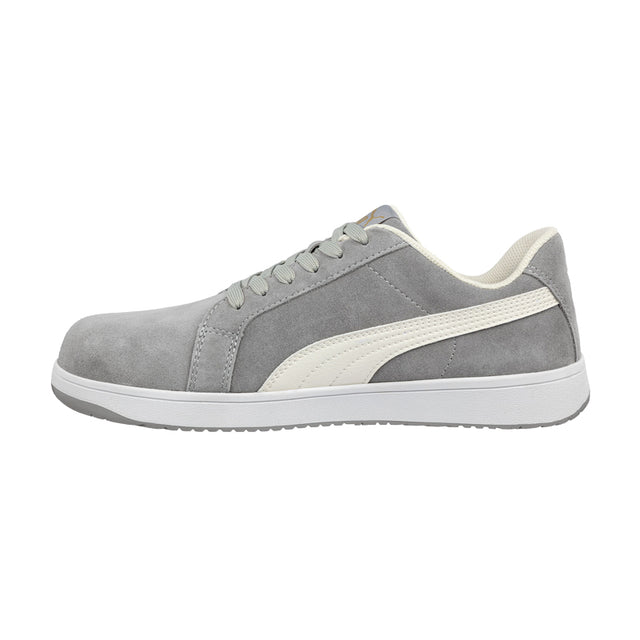 Scarpe basse da lavoro Iconic Suede Grey Low S1PL ESD FO HRO SR Puma