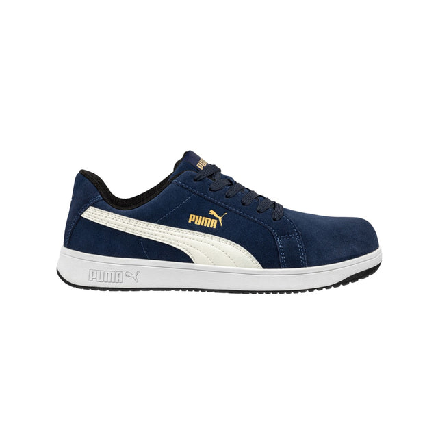 Scarpe da lavoro Iconic Suede Navy Low S1PL ESD FO HRO SR Puma