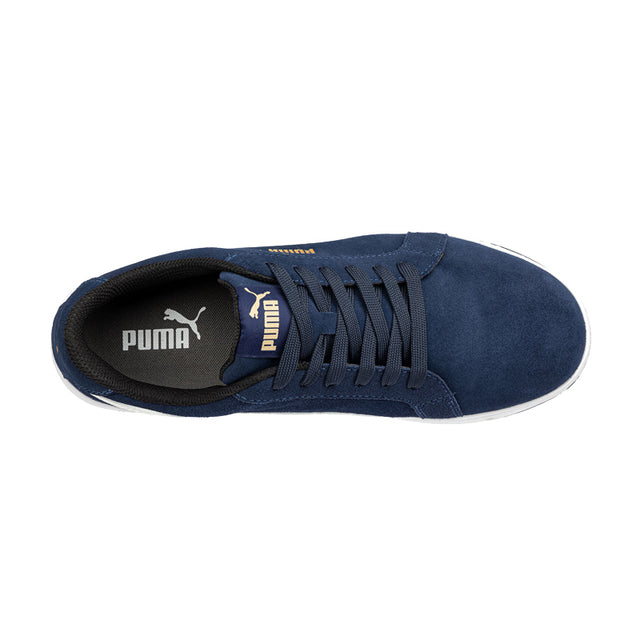 Scarpe da lavoro Iconic Suede Navy Low S1PL ESD FO HRO SR Puma