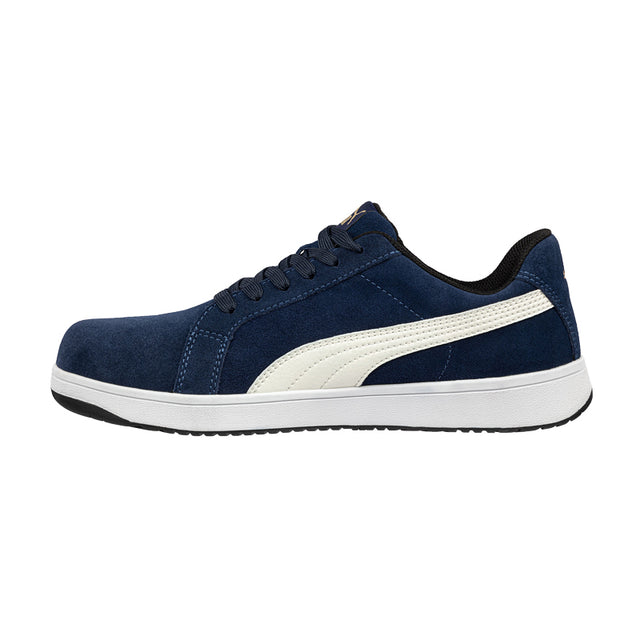Scarpe da lavoro Iconic Suede Navy Low S1PL ESD FO HRO SR Puma