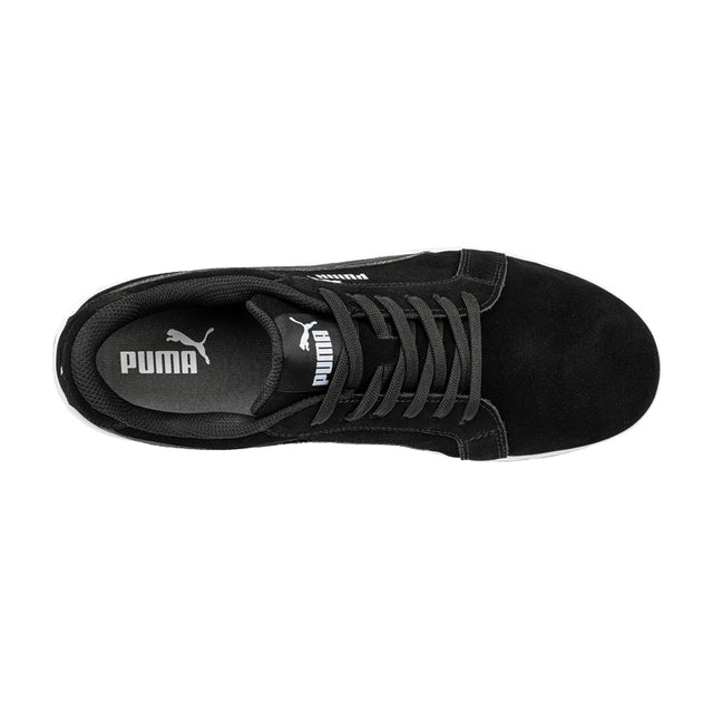 Scarpe antinfortunistiche Iconic Suede Black Low S1PL ESD FO HRO SR Puma