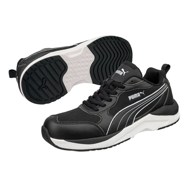Scarpe antinfortunistiche Puma Shift BLK/WHITE Low S3S HRO SR Vegan