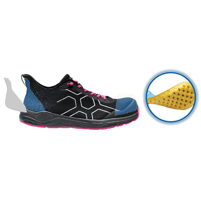 Scarpe antinfortunistiche donna Elettra S1PS ESD FO SR HRO Sottozero