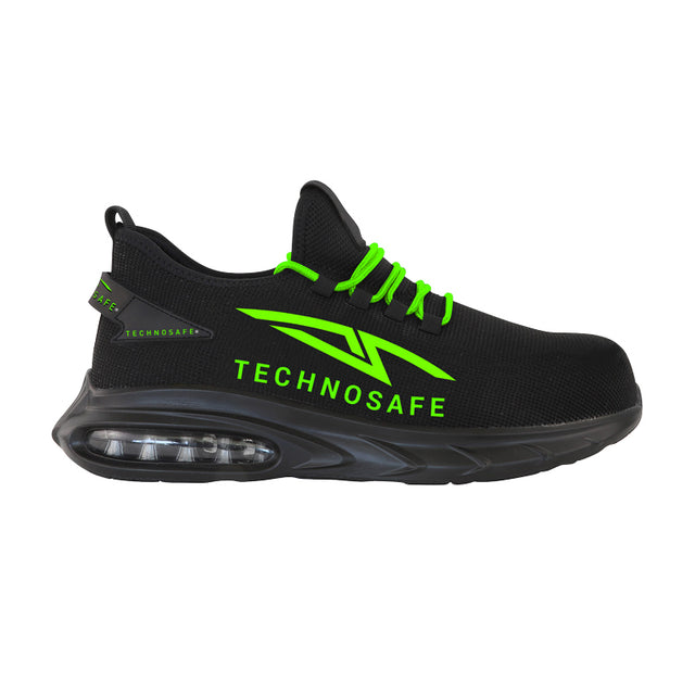 Scarpe antinfortunistiche Technosafe Neon modello Dark Mode S1PL SR ESD