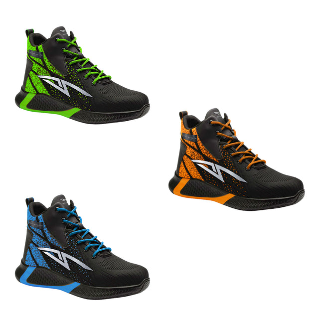 Scarpe antinfortunistiche Technosafe Modello Neon Shock High S3 SR ESD