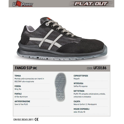 Scarpe da lavoro Fangio S1P SRC U-Power