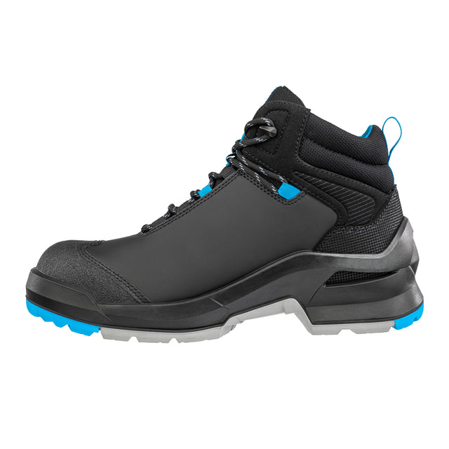 Scarpe alte da lavoro Albatros modello Taraval Black/Blue Mid S3L ESD FO SR