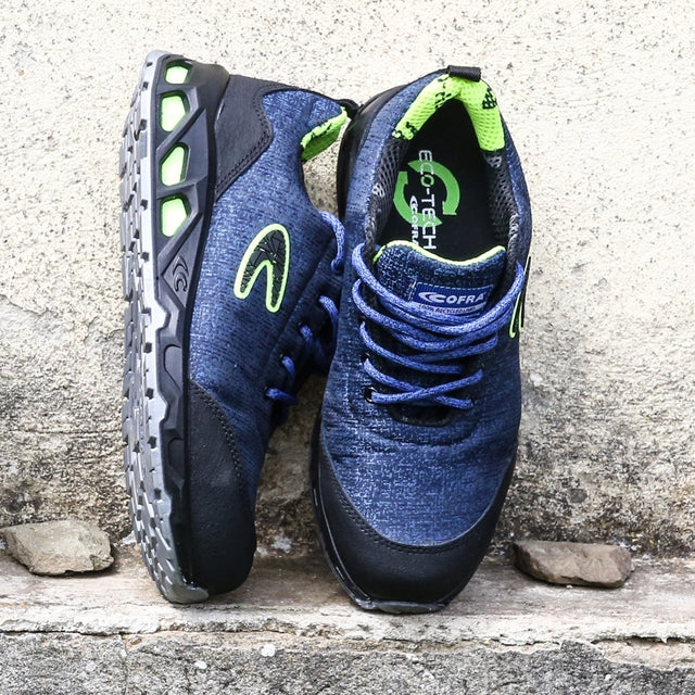 Scarpe di sicurezza Reused S1P SRC Green fit Cofra