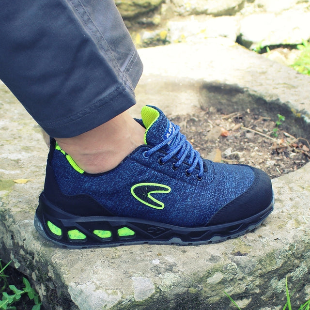 Scarpe di sicurezza Reused S1P SRC Green fit Cofra