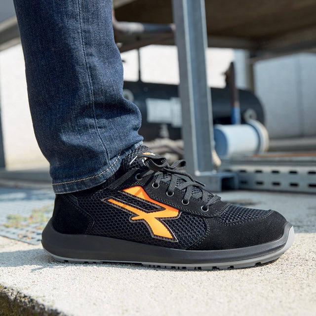 Scarpe di sicurezza Atos S1P ESD Red Up U-Power