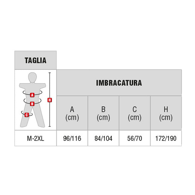 Imbracatura anticaduta Cofra Easyful Cerbero