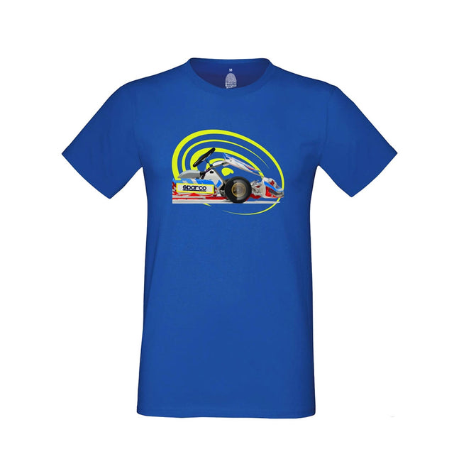 T-shirt da lavoro Sparco GO AZ