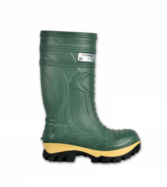 Stivali da lavoro Cofra Thermic D. Green S5S M CR AN CI HRO LG FO SR