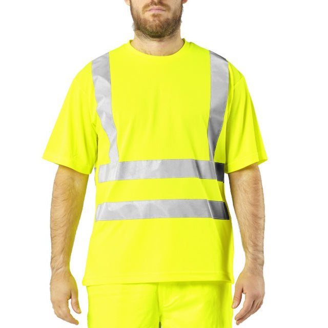 Maglietta da lavoro alta visibilità Issaline Basic Tee HIVI 08183NTS